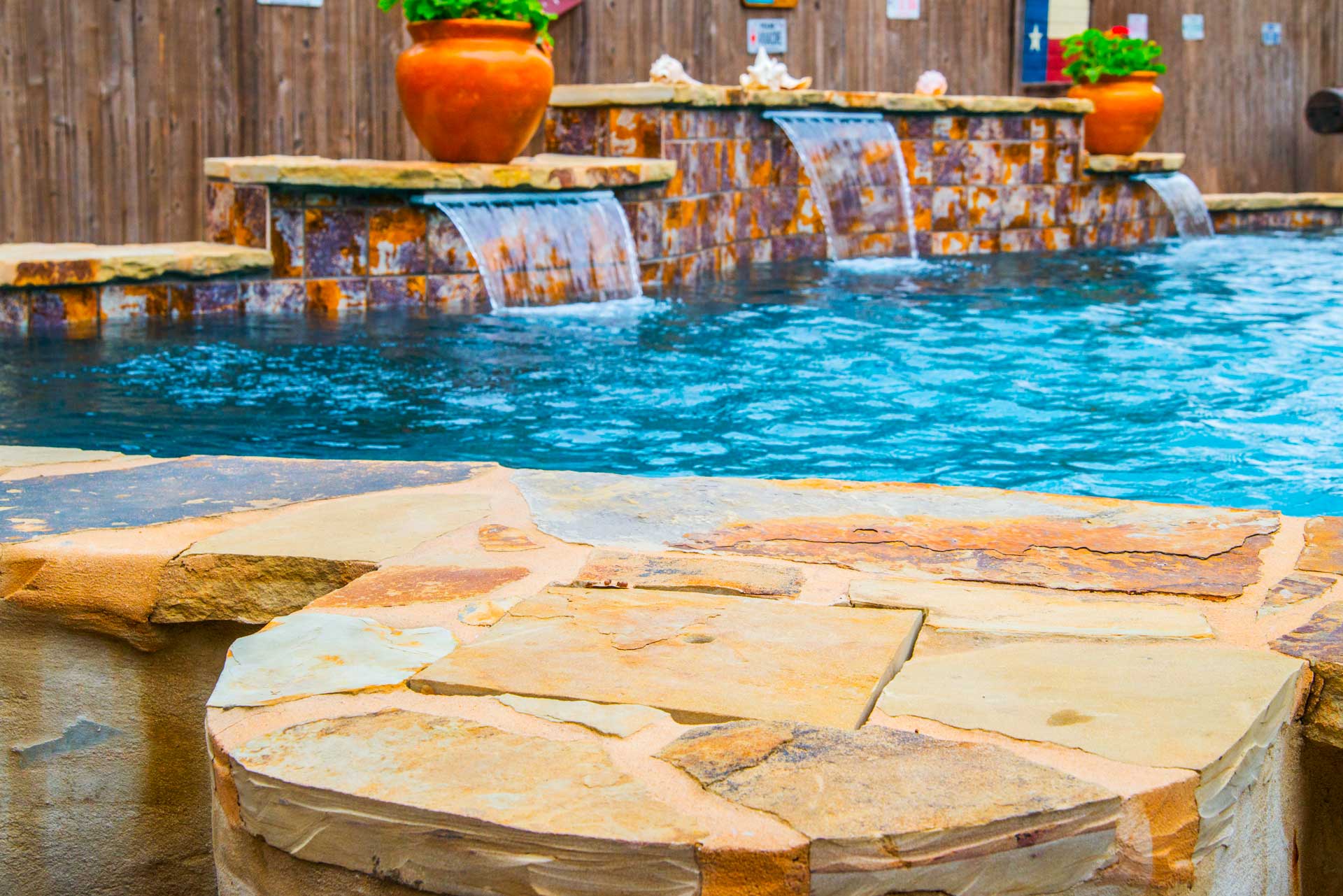 Texas Sheer Fountain Pool 2