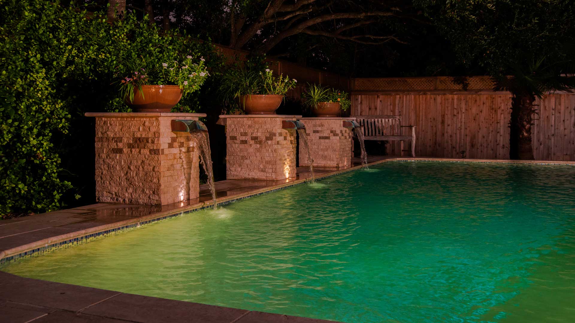 swimming-pool-triple-fountains-03 Swimming Pool Triple Water Fountain 03